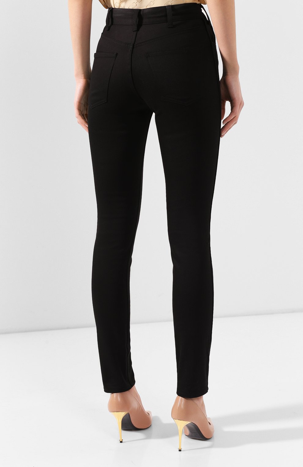 Джинсы CELINE черного цвета по цене 52850 руб., арт. 2N012786D, фото 4 Джинсы CELINE, арт. 2N012786D, фото 4