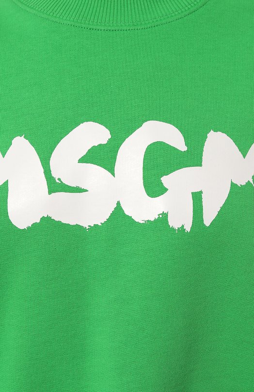 фото Хлопковый свитшот msgm