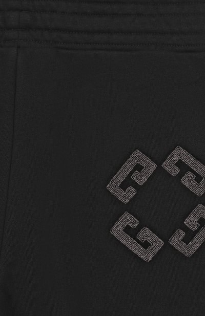 Хлопковые брюки GIVENCHY черного цвета по цене 41950 руб., арт. H30978, фото 3 Хлопковые брюки GIVENCHY, арт. H30978, фото 3