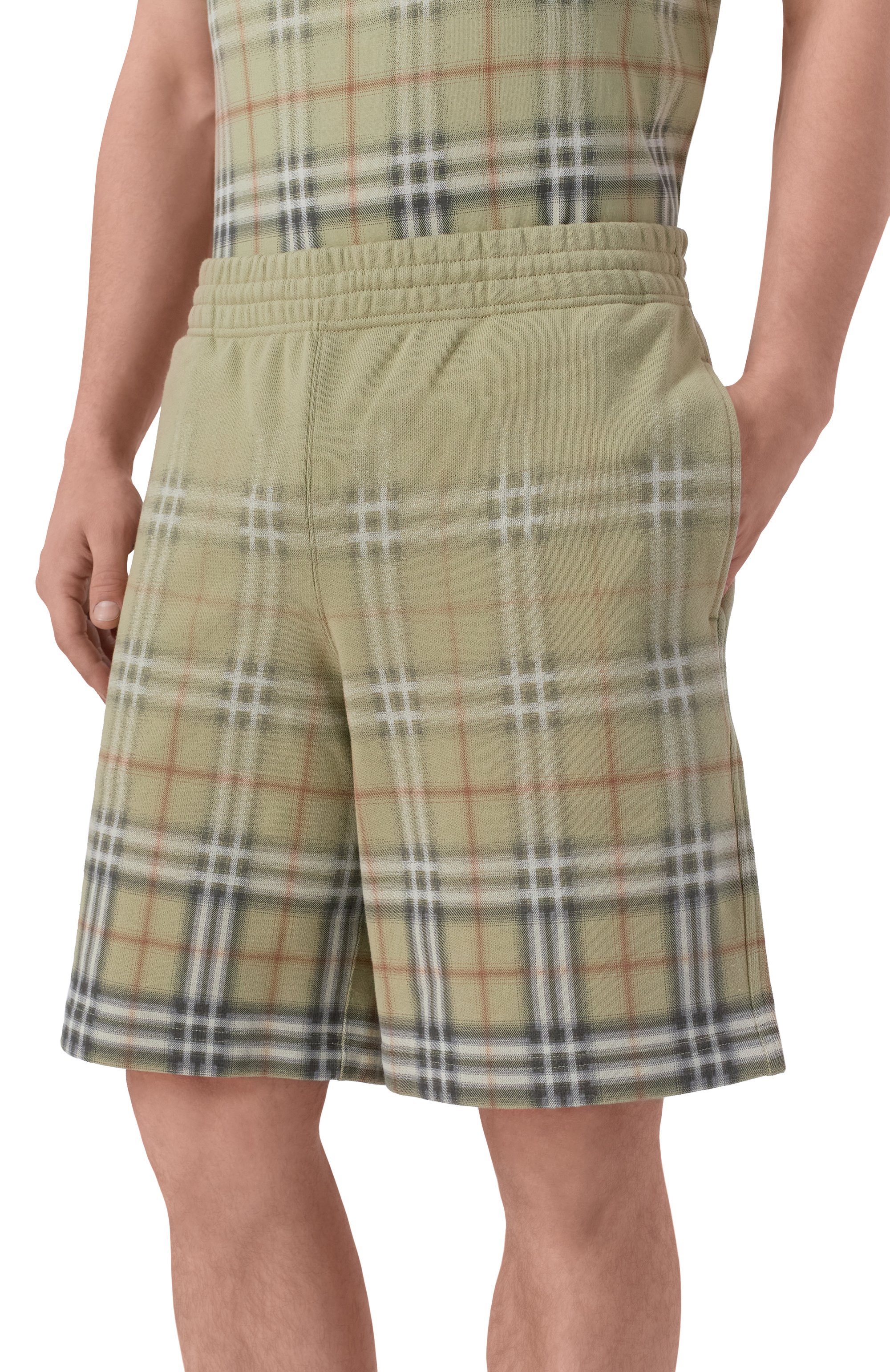 Хлопковые шорты BURBERRY, арт. 8119037, фото 3