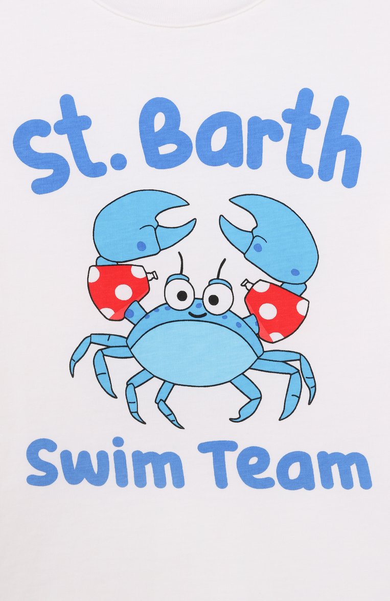Хлопковая футболка MC2 SAINT BARTH, арт. STBK TSHIRT B0Y/TSH0001/02193F, фото 1