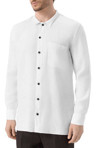 Льняная рубашка HANNES ROETHER, арт. Y029T0.608, фото 3