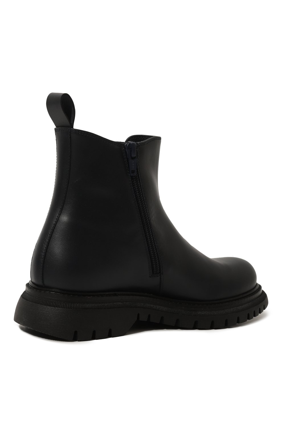 Кожаные челси MISSOURI темно-синего цвета по цене 23150 руб., арт. 85980 C/35-40, фото 3 Кожаные челси MISSOURI, арт. 85980 C/35-40, фото 3