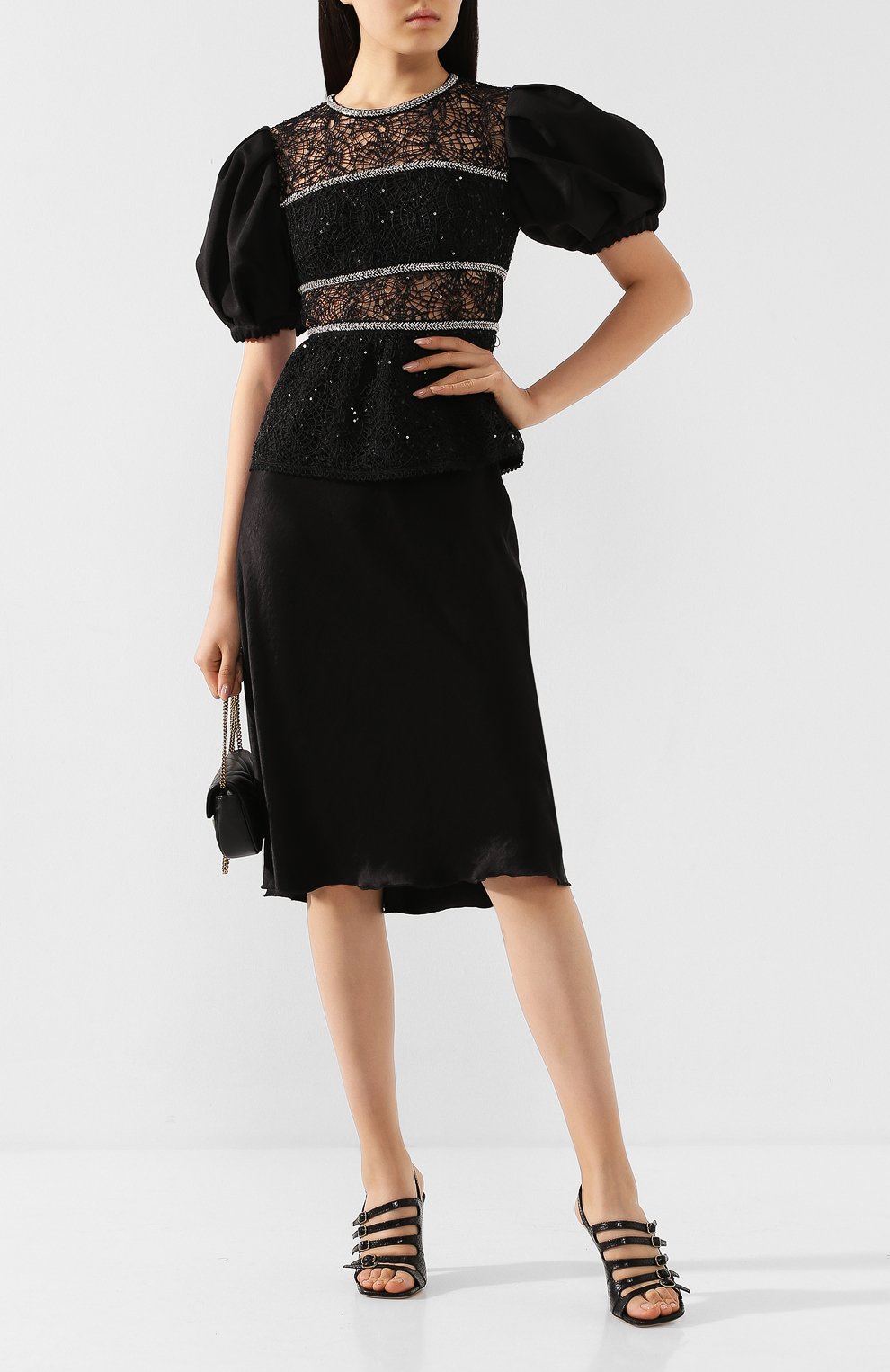 Кружевной топ SELF-PORTRAIT, арт. RS20-133, фото 2