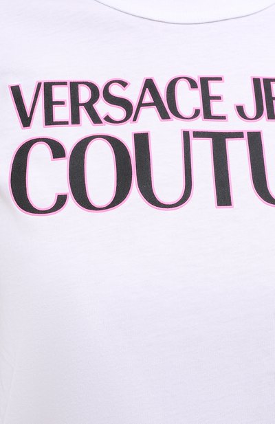 Хлопковая футболка VERSACE JEANS COUTURE, арт. B2HZA7KF-ZDP613 REG. 51/30327, фото 5