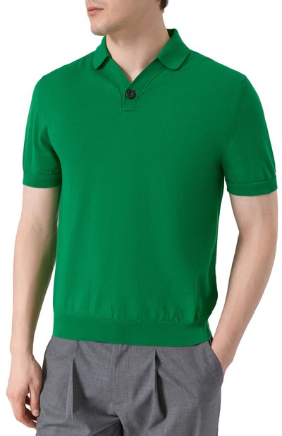 Хлопковое поло KITON, арт. UMM060807, фото 3