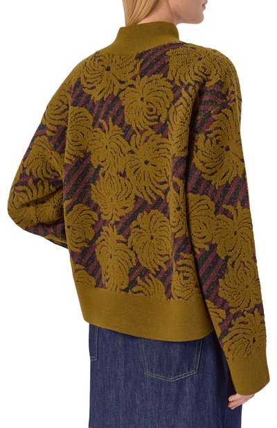 Свитер из шерсти и вискозы DRIES VAN NOTEN, арт. 011237-2731-606, фото 4