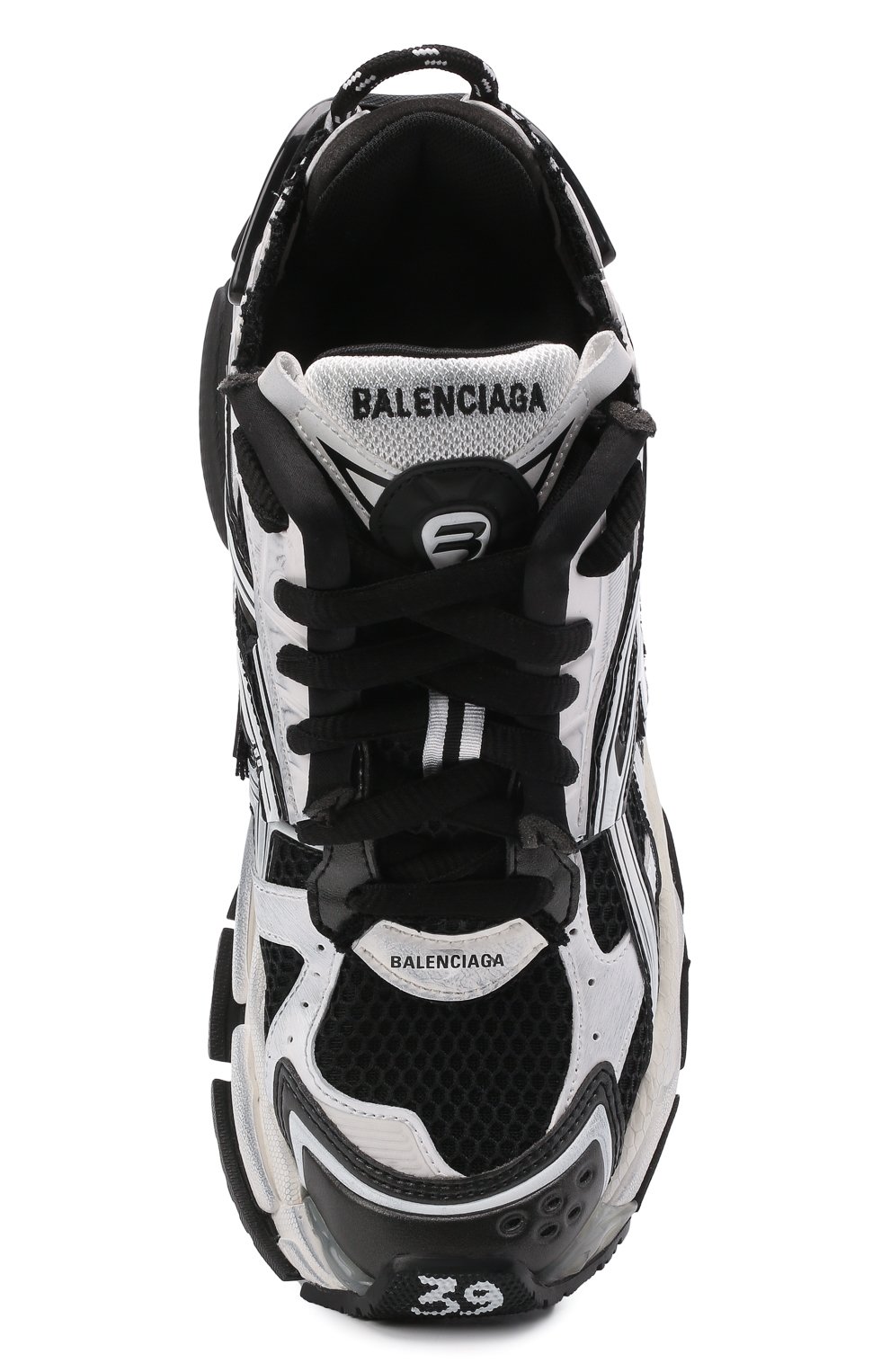 Комбинированные кроссовки runner BALENCIAGA, арт. 677402/W3RB2, фото 6