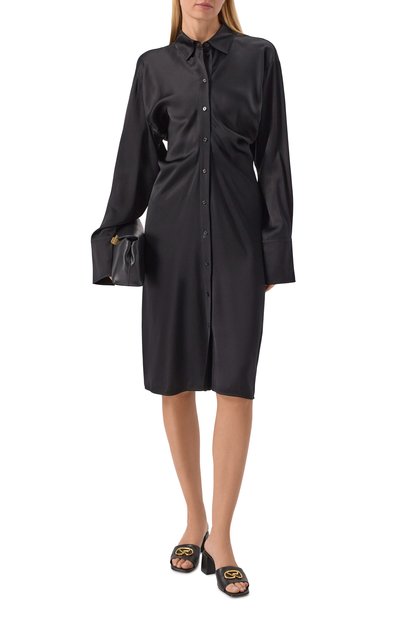 Кожаные мюли surge 55  SERGIO ROSSI, арт. B11370/MMVN13, фото 3