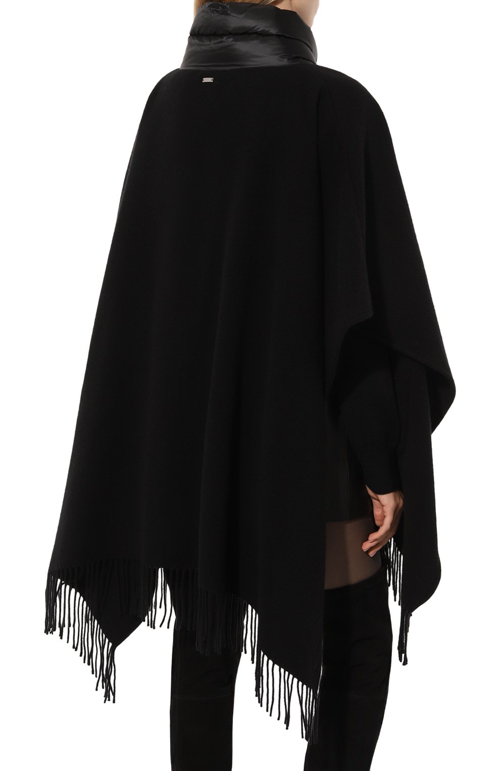 Шерстяное пончо HERNO, арт. GC00066DR/33395, фото 4