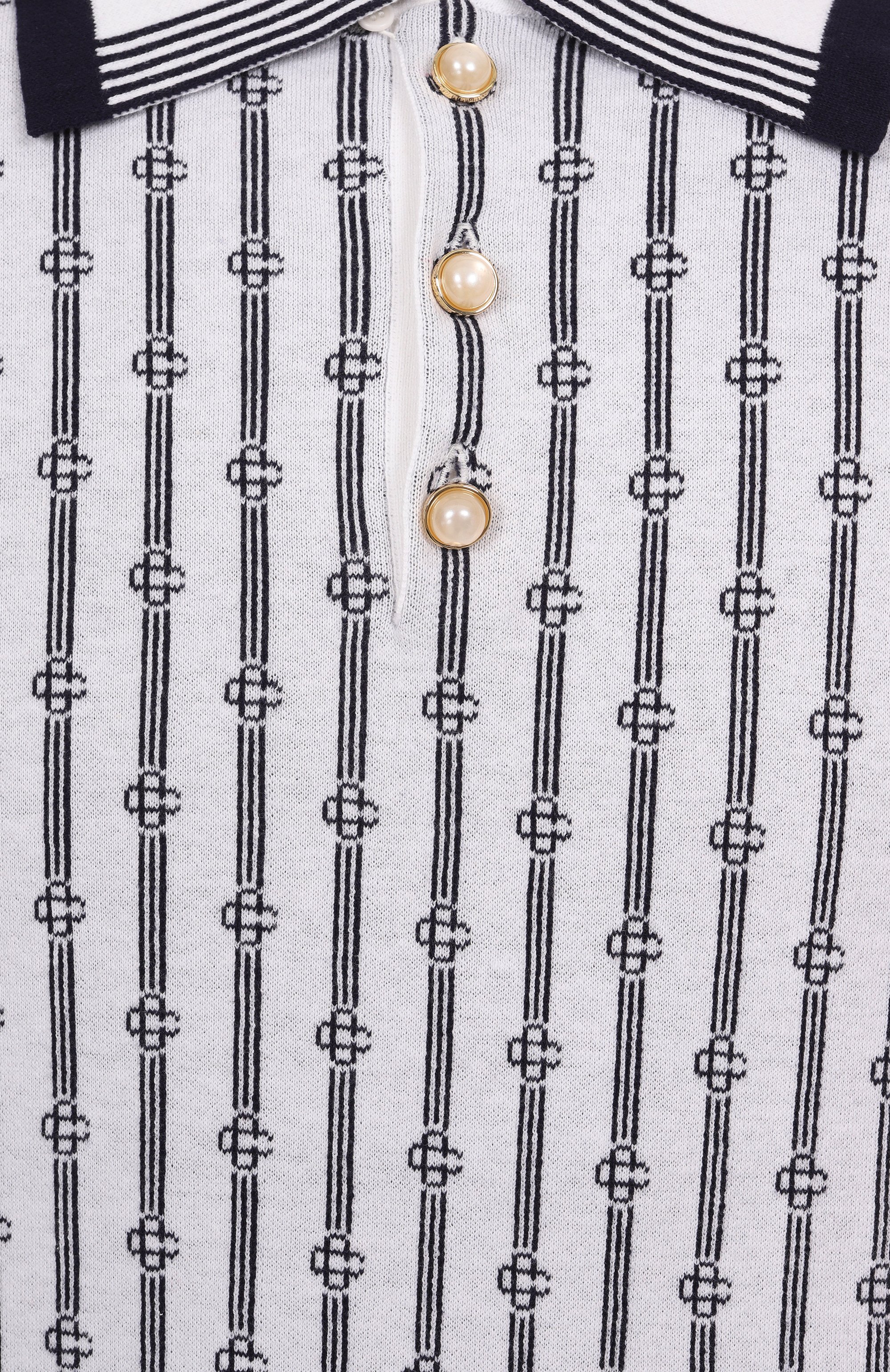 Хлопковое поло CASABLANCA, арт. MS25KW89501, фото 6