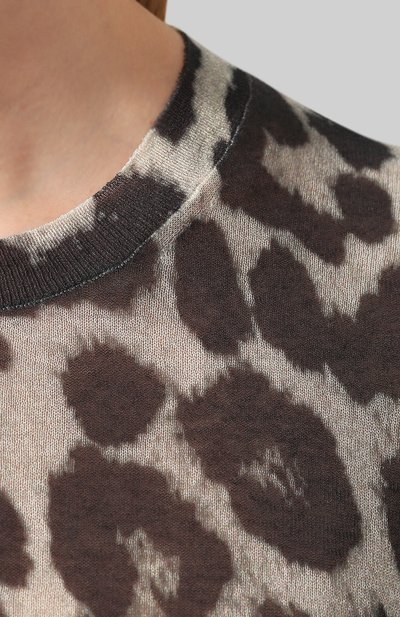 Хлопковый пуловер DRIES VAN NOTEN, арт. 201-11202-9710, фото 5