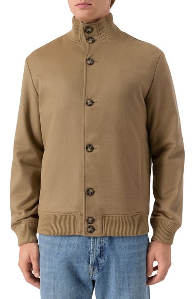 Шерстяной бомбер 12 STOREEZ, арт. 128573, фото 3