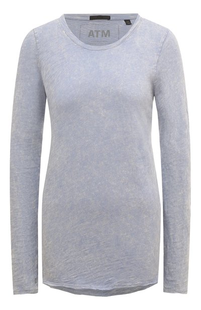 Хлопковый лонгслив ATM ANTHONY THOMAS MELILLO, арт. AW1047-FK99, фото 1