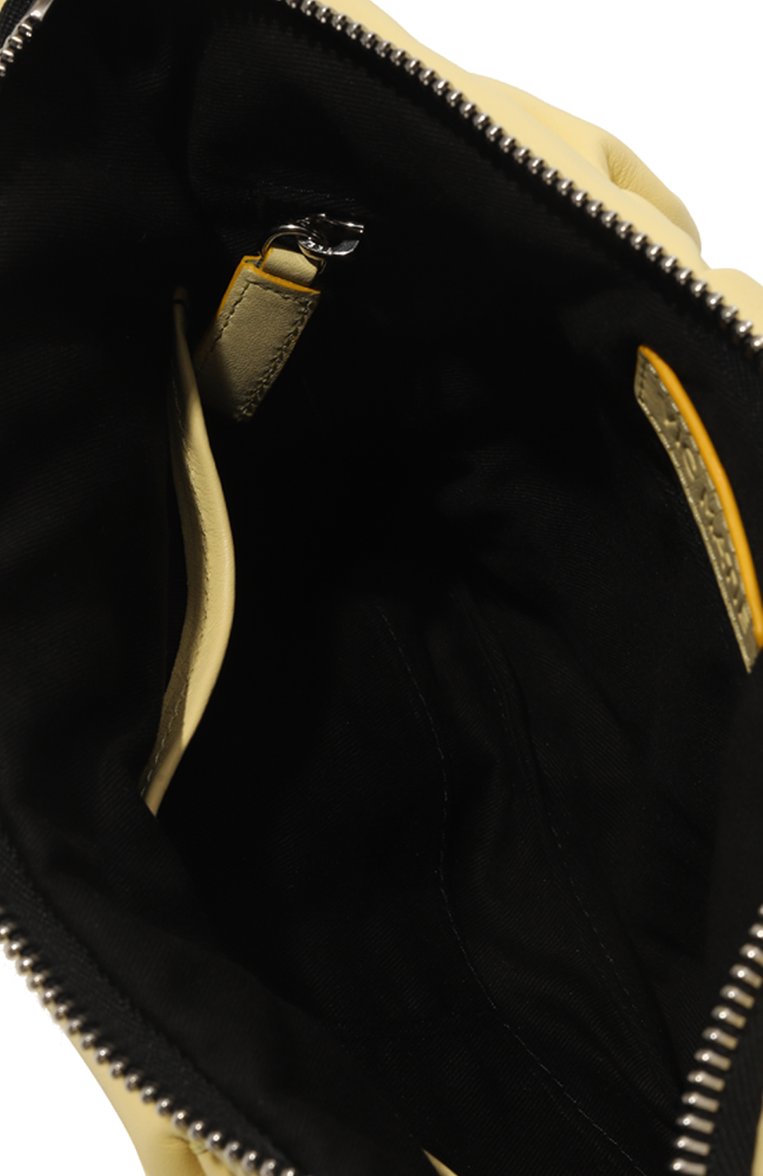 Женская сумка katrin VIC MATIE желтого цвета, арт. 1E0710T_999C070205 | Фото 5 (Размер: medium; Материал: Натуральная кожа; Материал сплава: Проставлено; Ремень/цепочка: На ремешке; Драгоценные камни: Проставлено)