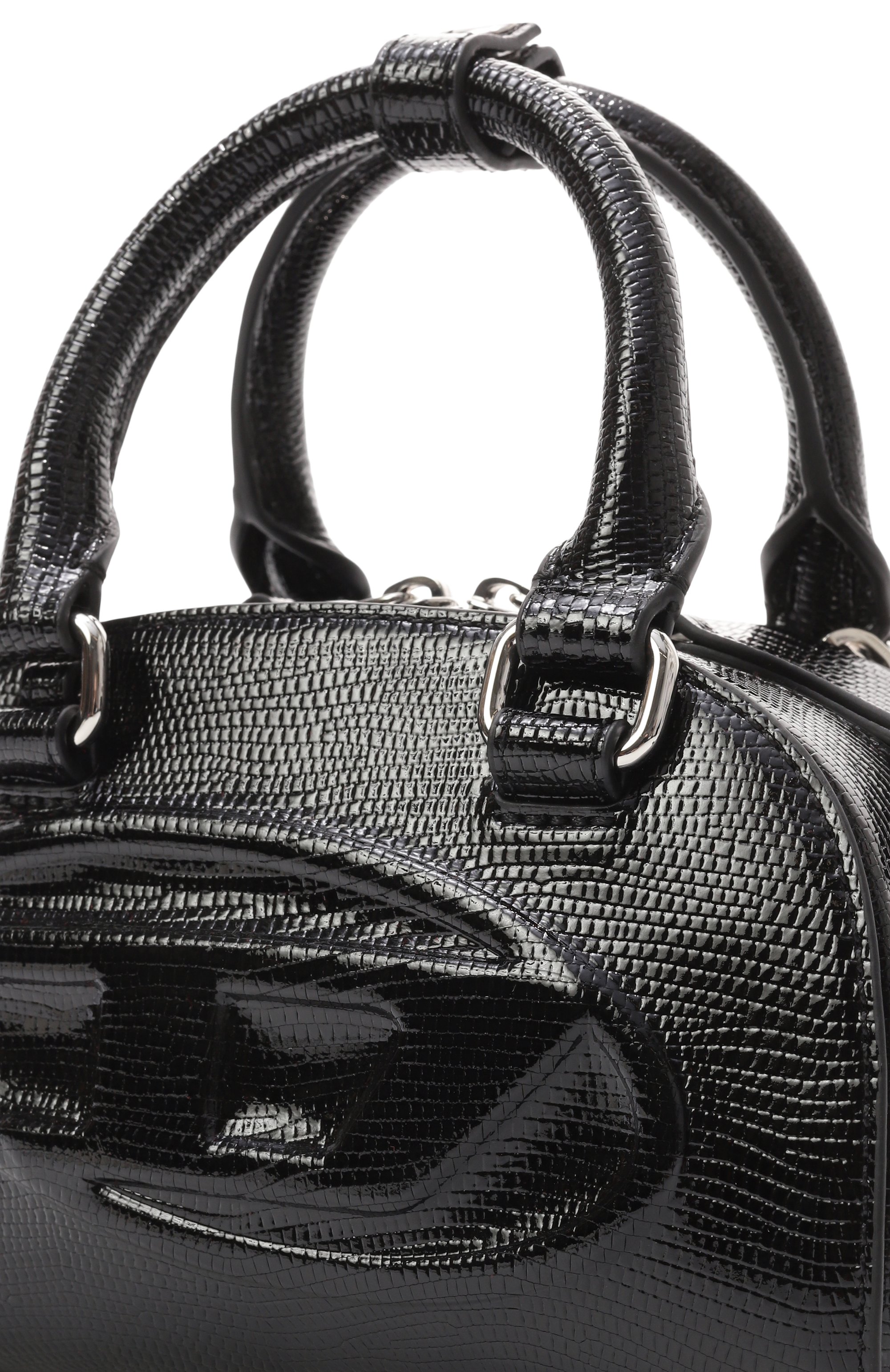 Сумка 1dr dome mini DIESEL черного цвета по цене 49150 руб., арт. X10369/P8631, фото 3 Сумка 1dr dome mini DIESEL, арт. X10369/P8631, фото 3