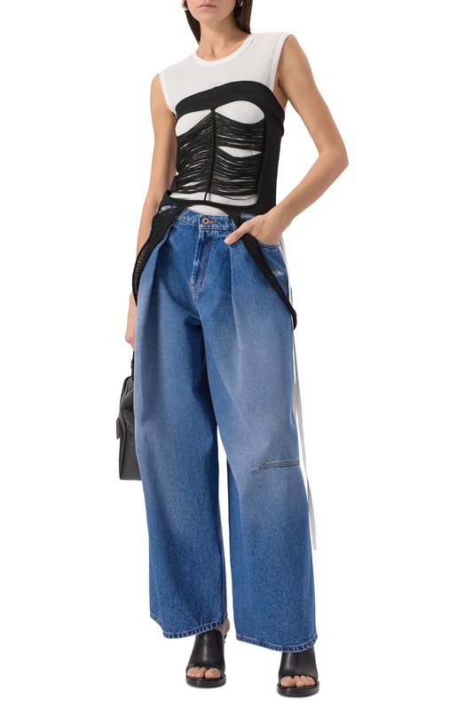 Шерстяной топ Rick Owens R001E7618/KGRIDM Чёрный  R001E7618/KGRIDM Фото 2