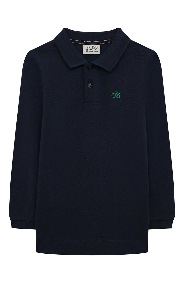 Хлопковое поло SCOTCH AND SODA, арт. 167715-22-FWBM-D55, фото 1