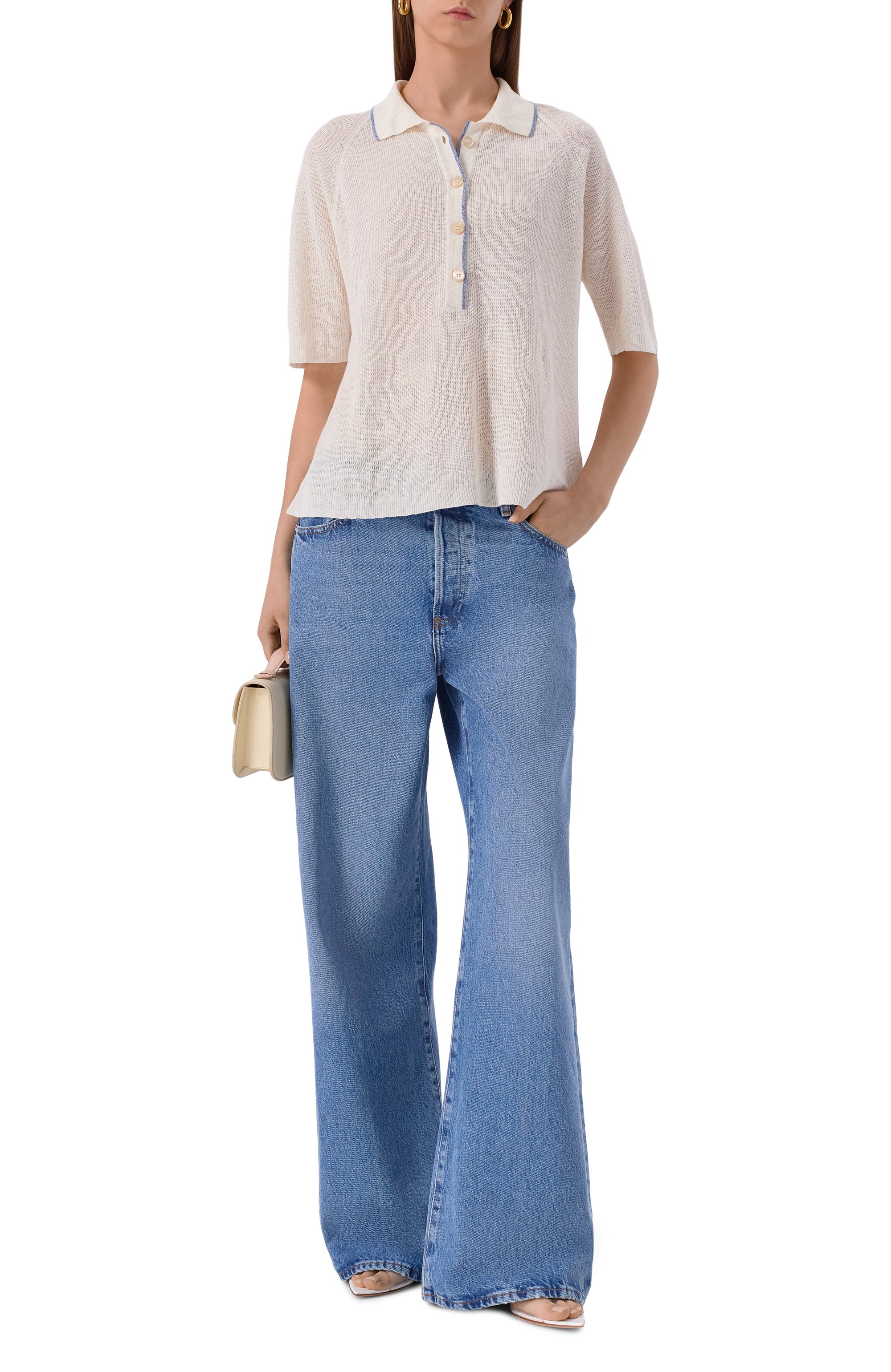 Льняное поло GRAN SASSO, арт. 57240/24840, фото 2