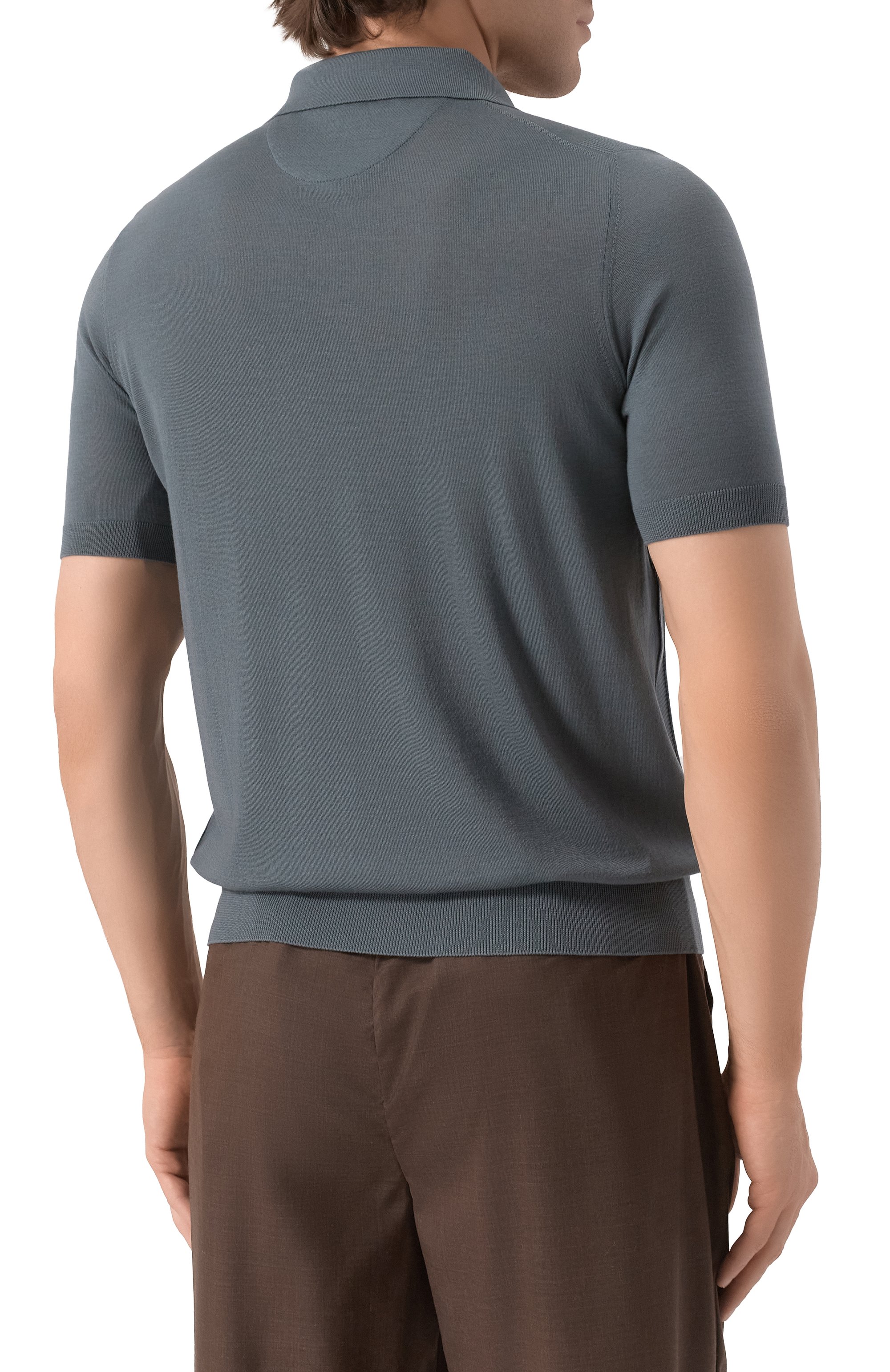 Шерстяное поло ZILLI, арт. KZP002M0217VSID00, фото 4