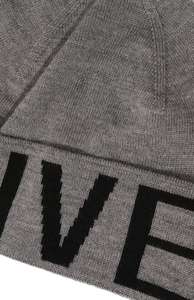 Шерстяная шапка GIVENCHY серого цвета по цене 37100 руб., арт. GVCAPP/U7123, фото 3 Шерстяная шапка GIVENCHY, арт. GVCAPP/U7123, фото 3