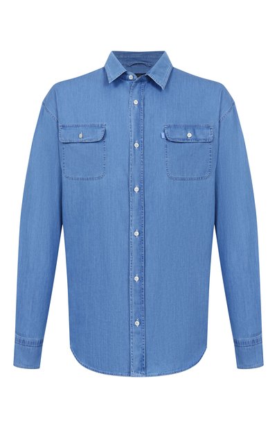 Мужская джинсовая рубашка PAUL&SHARK, арт. 26413280