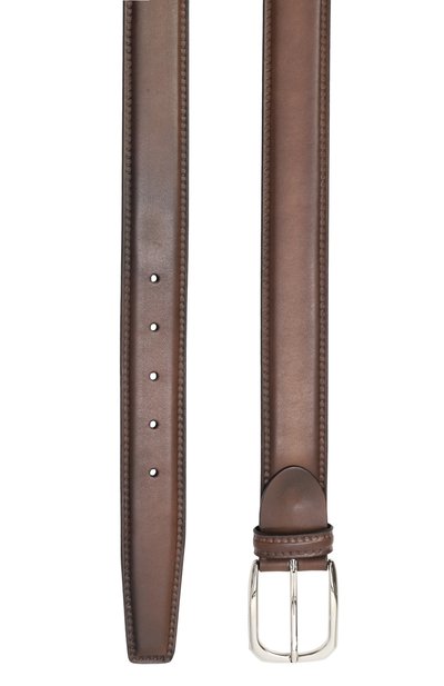 Кожаный ремень BARRETT темно-коричневого цвета по цене 32750 руб., арт. 22B588.6, фото 3 Кожаный ремень BARRETT, арт. 22B588.6, фото 3