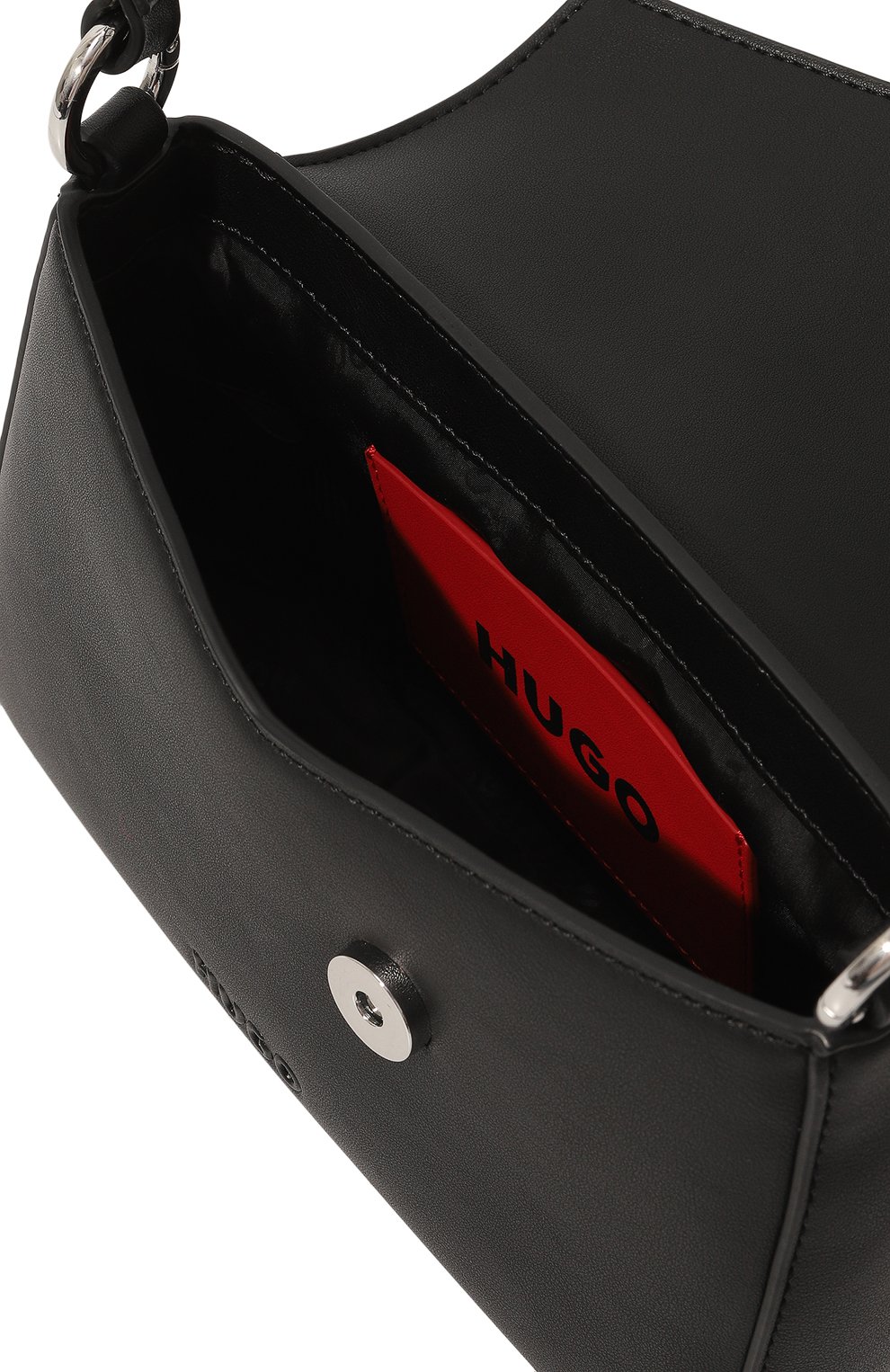 Сумка HUGO черного цвета по цене 13540 руб., арт. 50487033, фото 4 Сумка HUGO, арт. 50487033, фото 4
