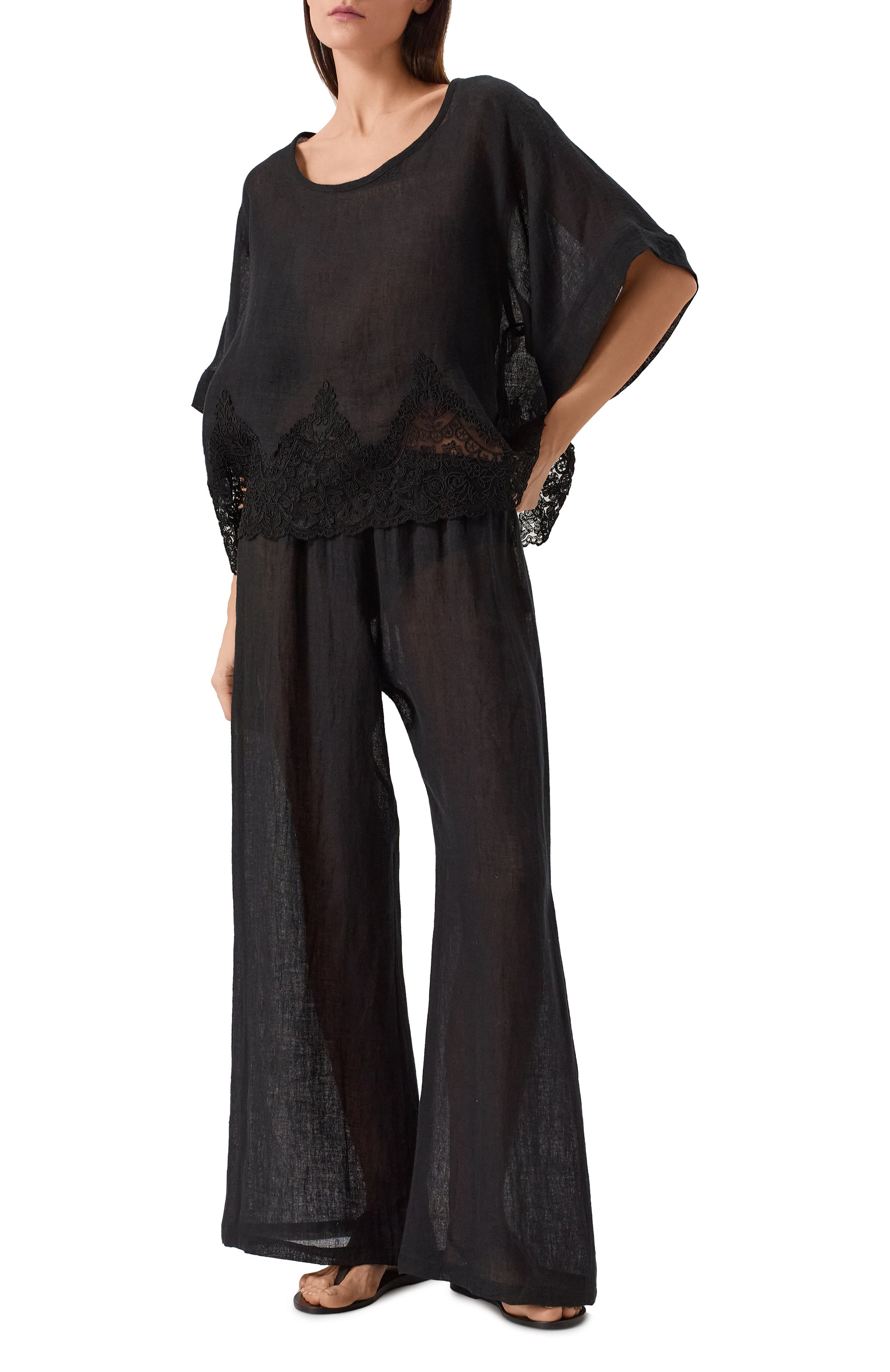 Топ изо льна и вискозы MAURIZIO, арт. W08462179, фото 2