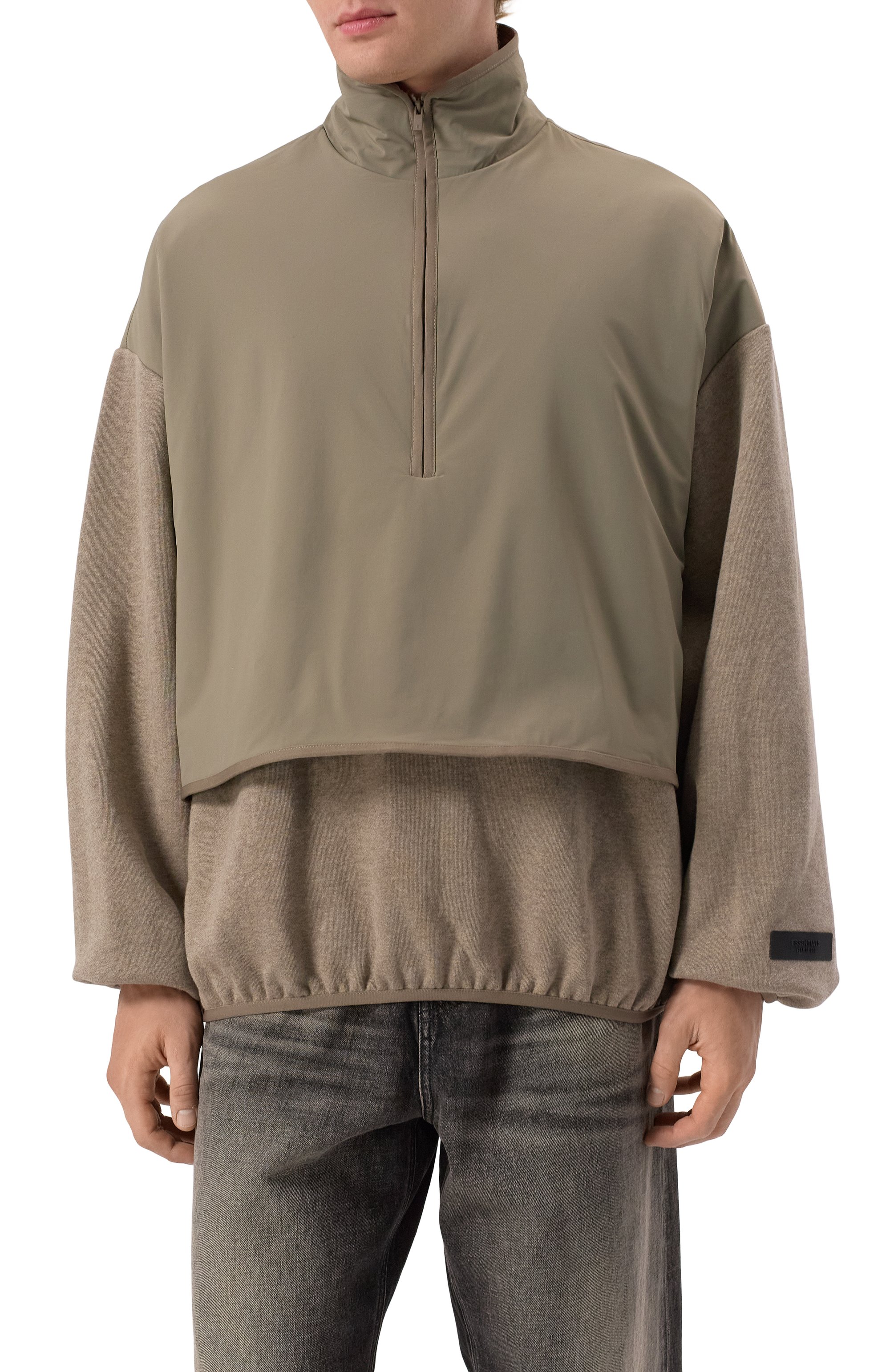 Комбинированный свитшот FEAR OF GOD, арт. 202SU244301F-M-267, фото 3