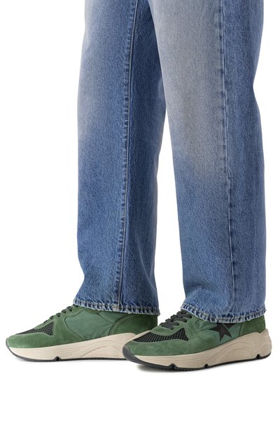 Комбинированные кроссовки running sole GOLDEN GOOSE DELUXE BRAND, арт. GMF00927.F007499, фото 3