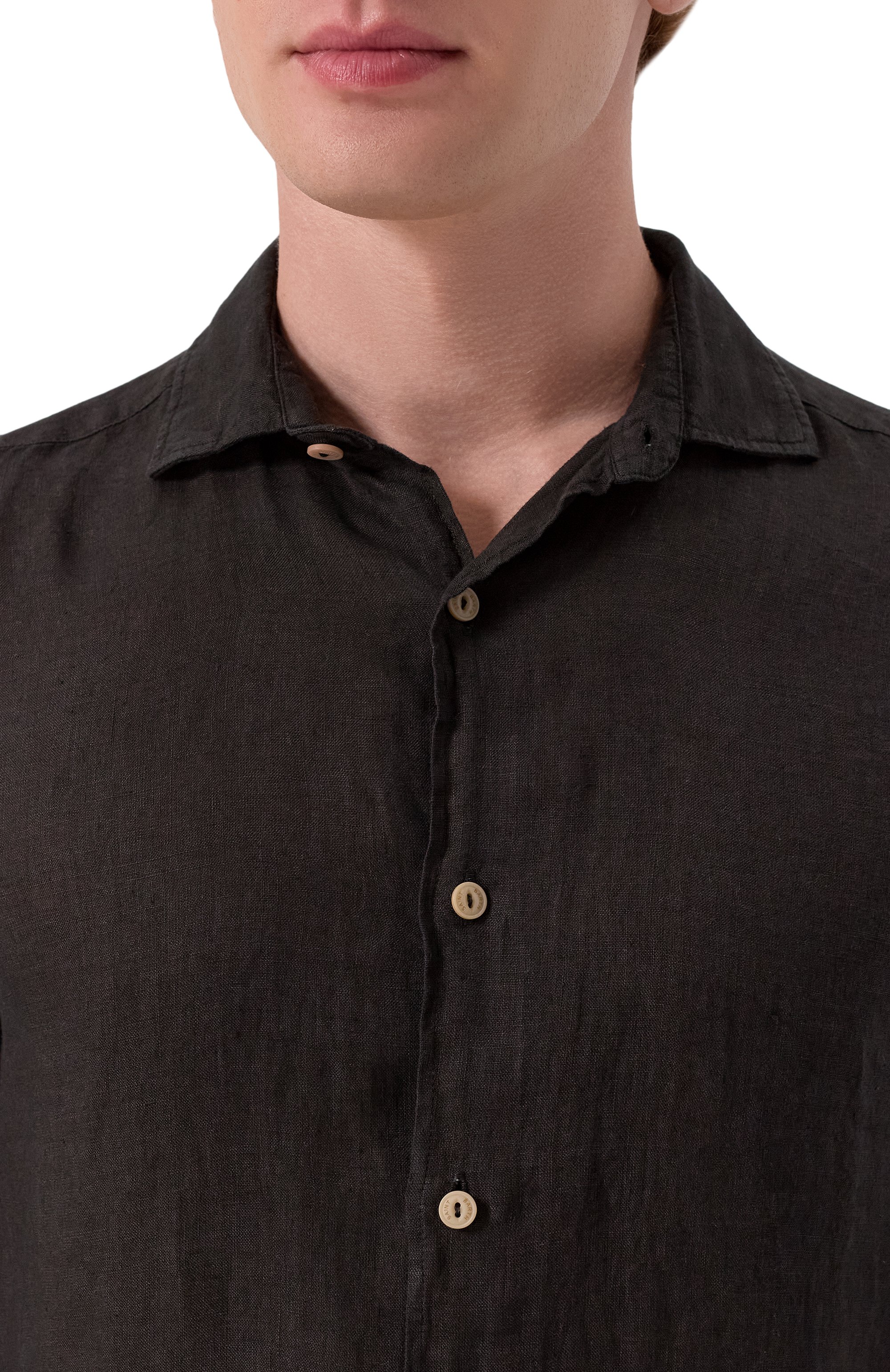 Льняная рубашка MC2 SAINT BARTH, арт. STBM PAMPL0NA/01949H, фото 5