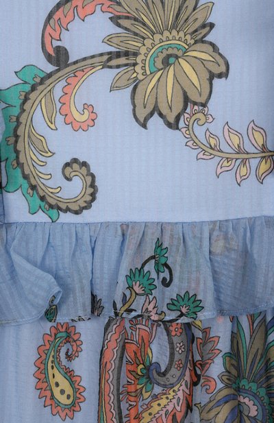 Платье из хлопка и шелка ETRO, арт. GW1B82, фото 3