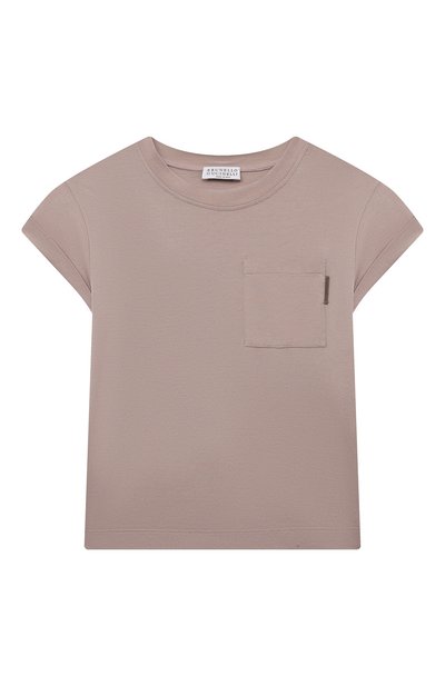 Хлопковая футболка BRUNELLO CUCINELLI, арт. B0A45T047A, фото 1