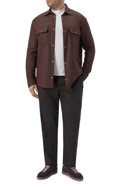 Брюки изо льна и лиоцелла MARCO PESCAROLO, арт. CARACCI0L0/5302, фото 2