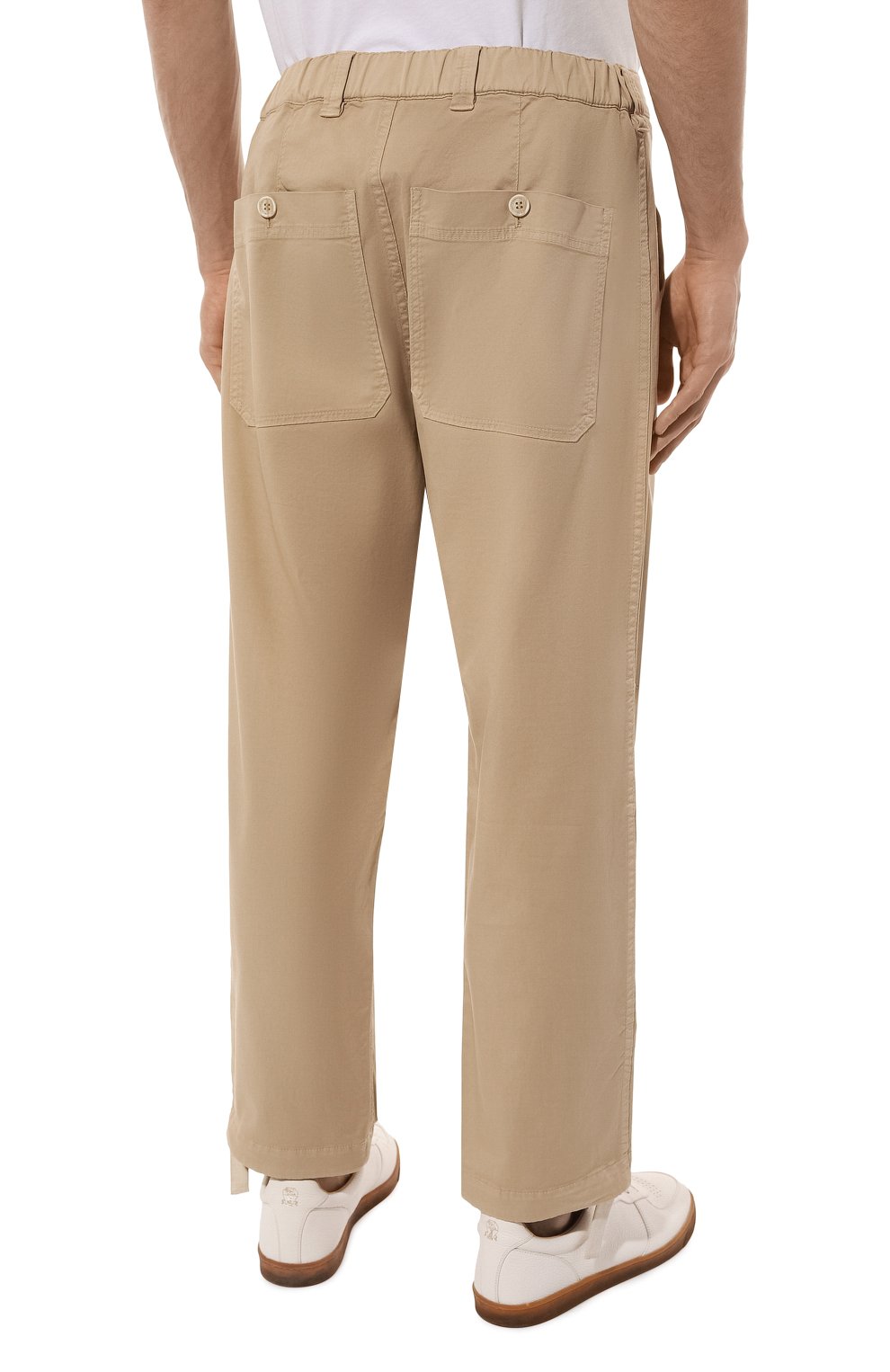 Хлопковые брюки BRUNELLO CUCINELLI, арт. M289LB2291, фото 4