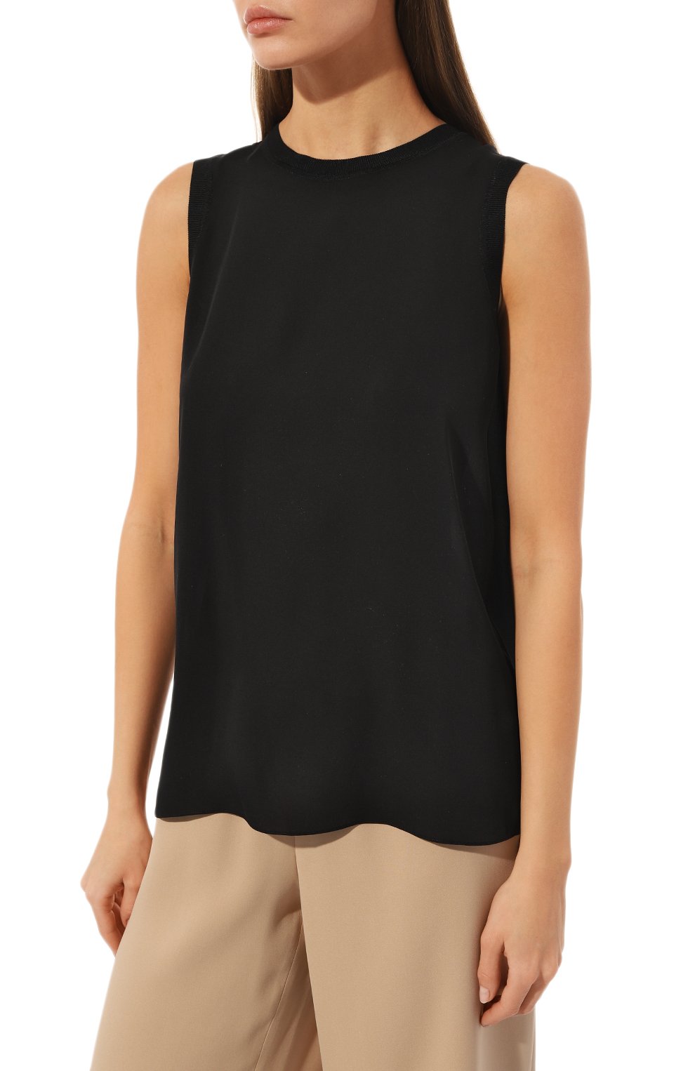 Шелковый топ THEORY, арт. M0502518, фото 3