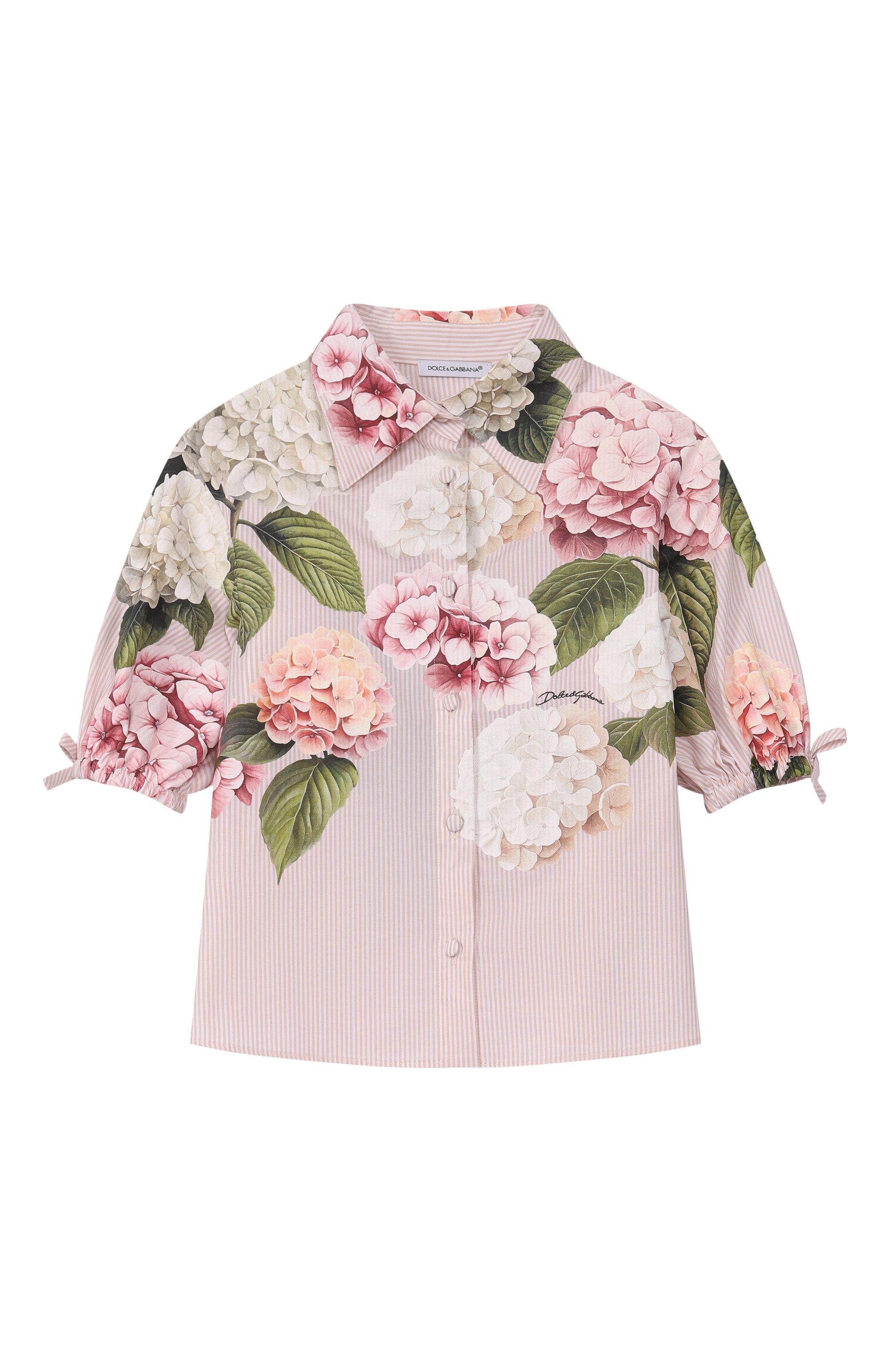 Хлопковая рубашка DOLCE & GABBANA, арт. L56S23/FI5NR, фото 1