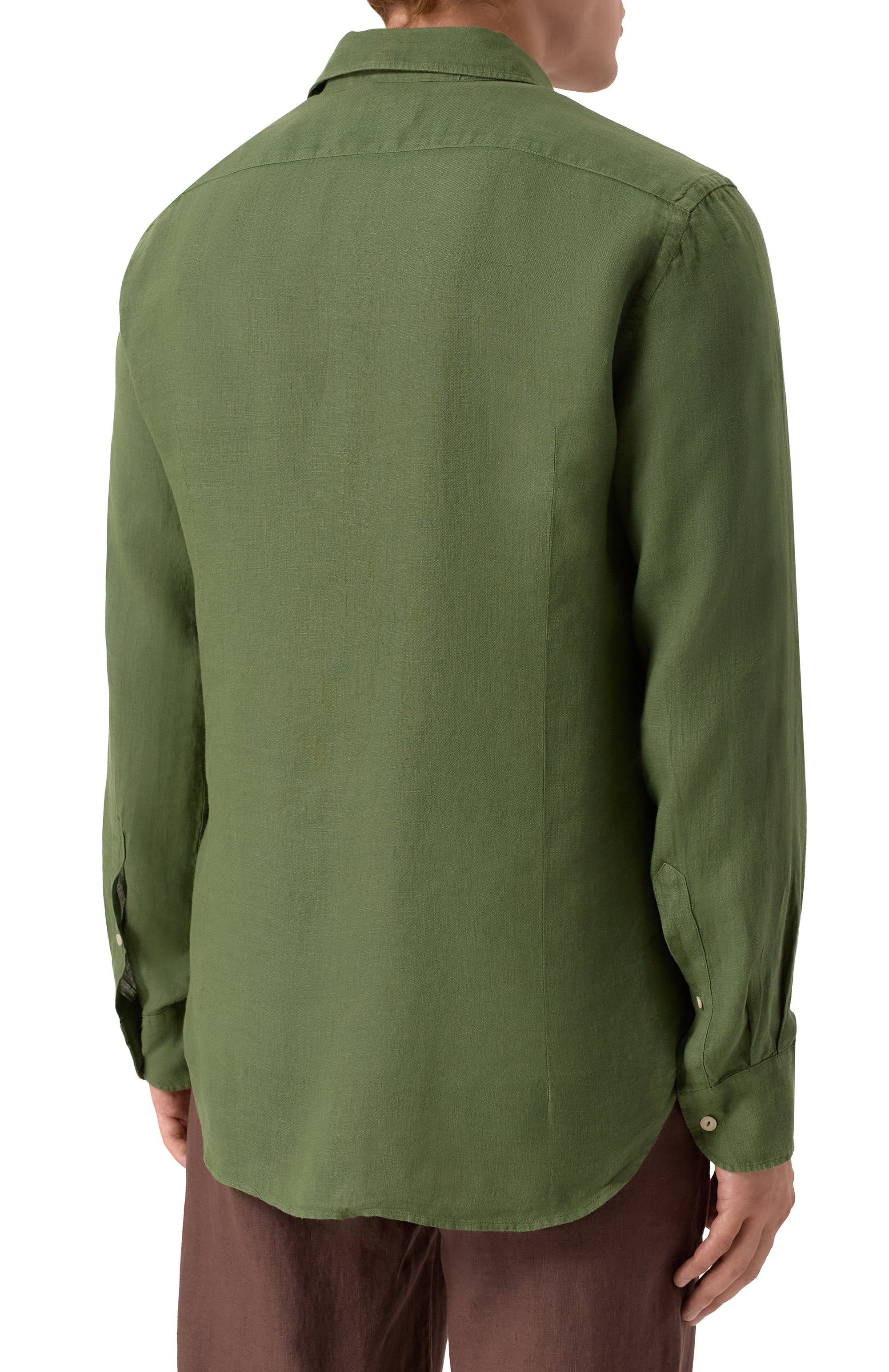 Льняная рубашка MC2 SAINT BARTH, арт. STBM PAMPL0NA/01189H, фото 4