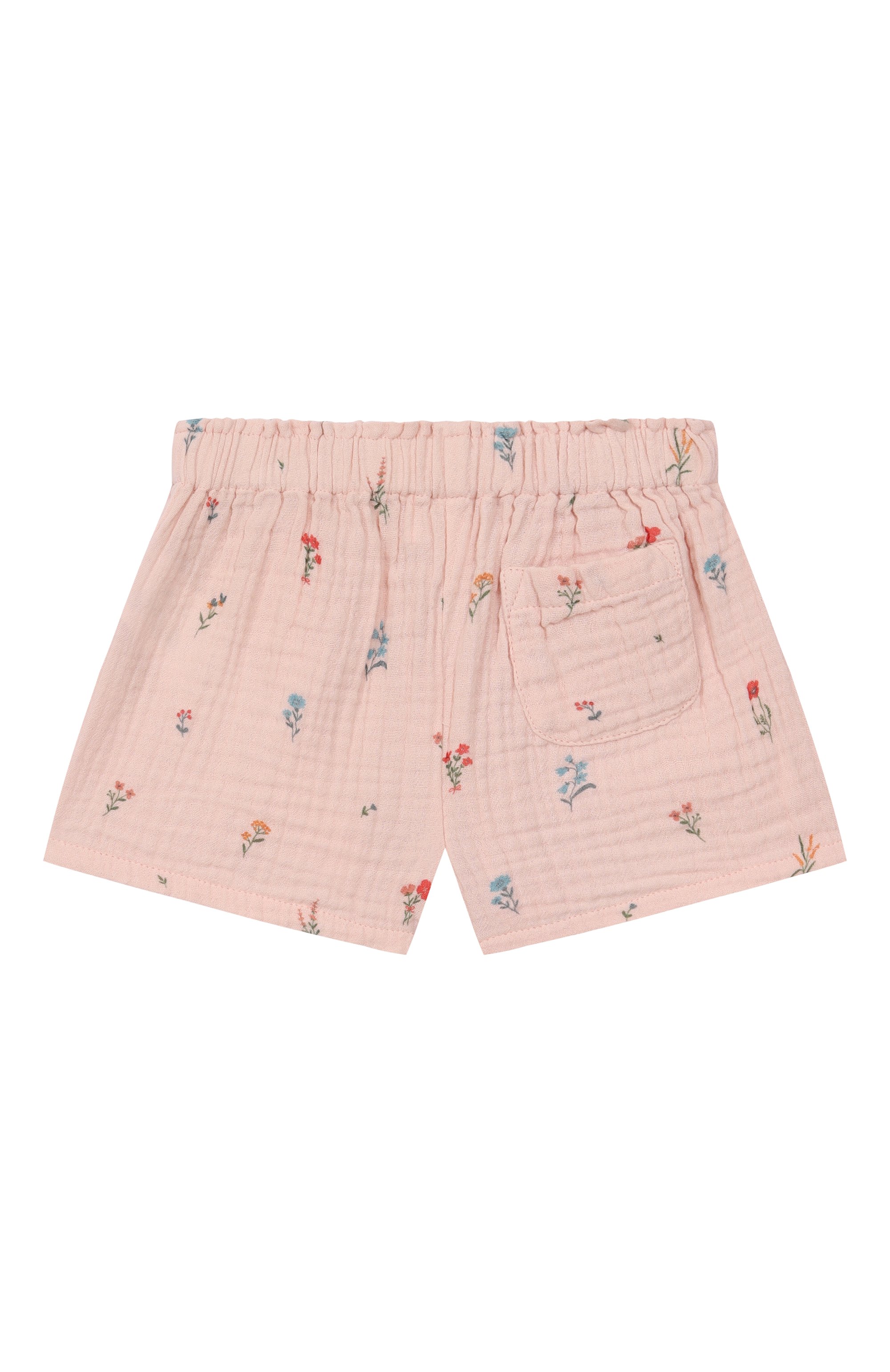 Хлопковые шорты BABYBU светло-розового цвета по цене 3850 руб., арт. BI-B2009S235, фото 2 Хлопковые шорты BABYBU, арт. BI-B2009S235, фото 2