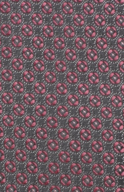 Шелковый галстук DOLCE & GABBANA серого цвета по цене 23450 руб., арт. GT149E/FJ1FU, фото 3 Шелковый галстук DOLCE & GABBANA, арт. GT149E/FJ1FU, фото 3