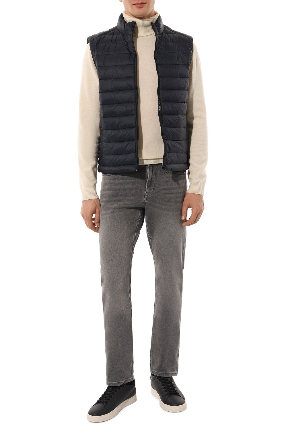 Кожаные кеды EMPORIO ARMANI, арт. X4X598/XF662, фото 2