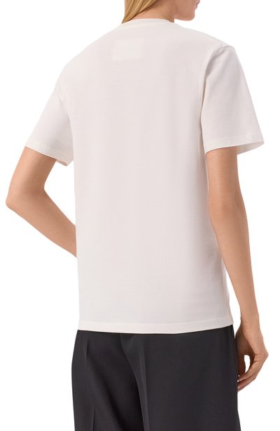 Хлопковая футболка JIL SANDER, арт. J02GC0142/J20103, фото 4