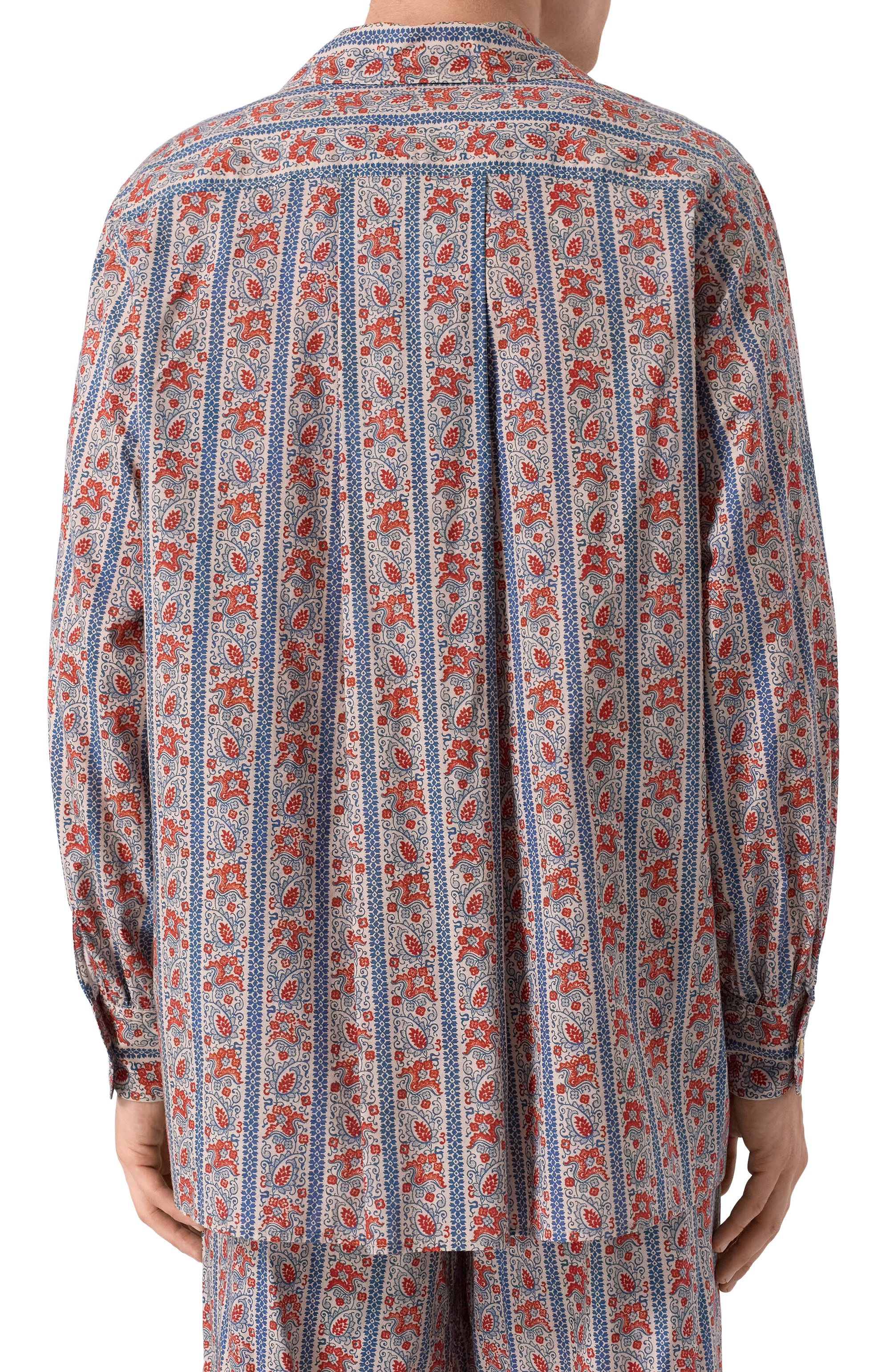 Хлопковая рубашка VALENTINO, арт. 6V3ABQ65AN2, фото 4