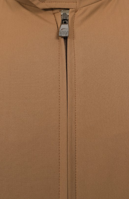 Шерстяной бомбер Corneliani 25L5V2-2520123 Коричневый  25L5V2-2520123 Фото 6