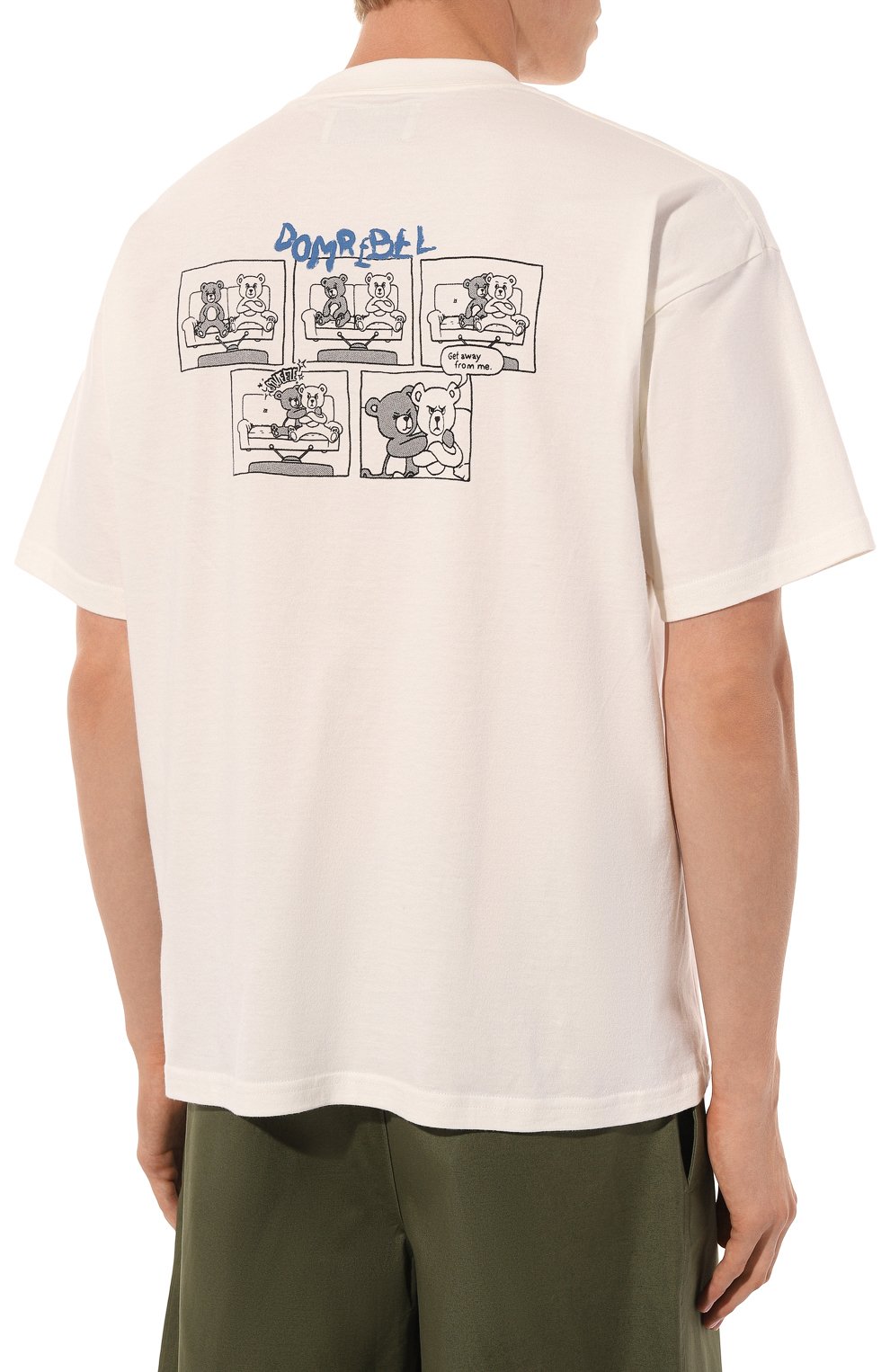 Хлопковая футболка DOMREBEL, арт. M SUFF0CATE/TSHIRT, фото 4