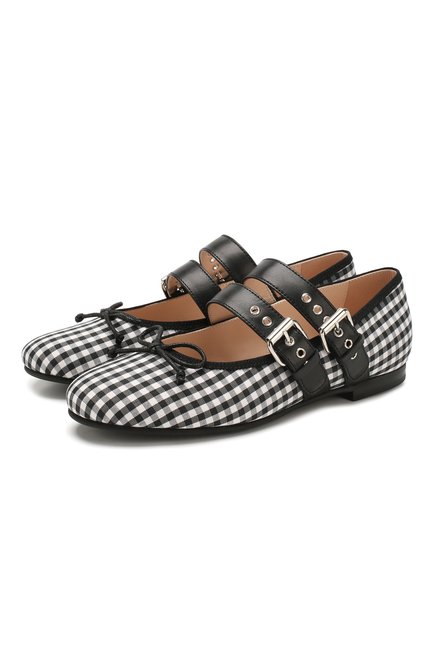 Кожаные балетки IL GUFO, арт. G312/VICHY/35-42