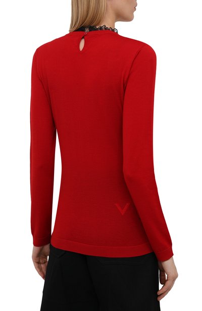 Пуловер из шерсти и кашемира REDVALENTINO, арт. WR3KC09J/64L, фото 4