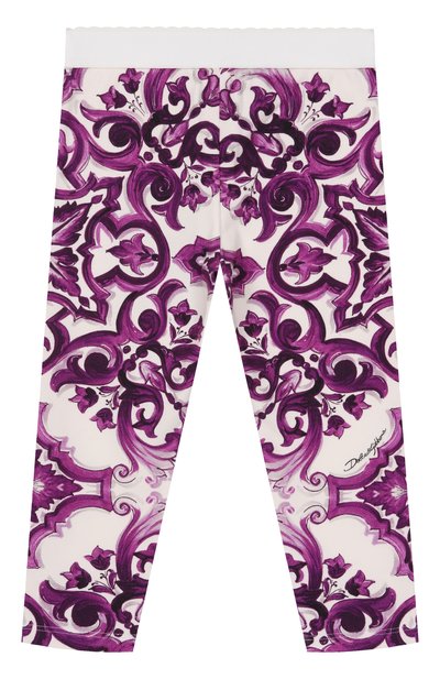 Хлопковые легинсы DOLCE & GABBANA, арт. L2JP5B/HPGF4, фото 2