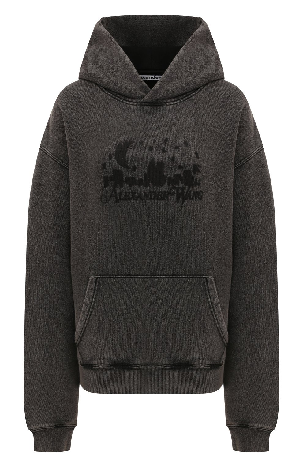 Хлопковое худи ALEXANDER WANG, арт. UCC3241709, фо�то 1